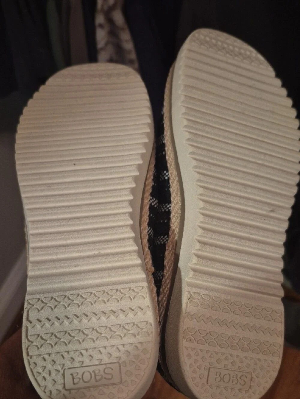 BOBS from Skechers slip espadrilles